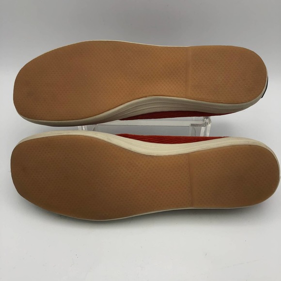 Kate Spade NY Orange Corduroy Slip-On Size 8.5 - Picture 3 of 7